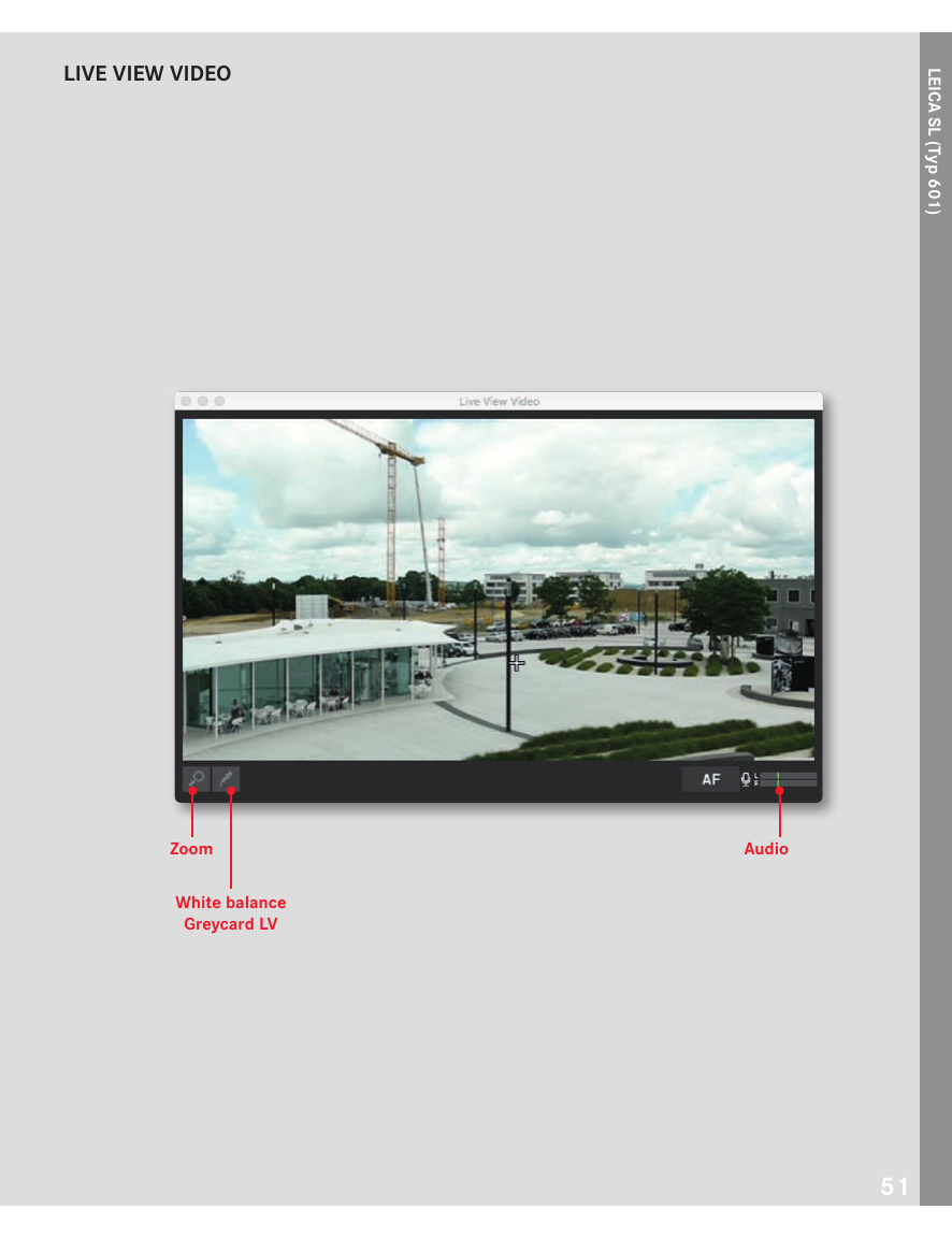 Live View Video Leica Image Shuttle для Leica SL Typ 601