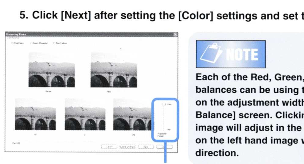 Color Balance в Processing Wizard