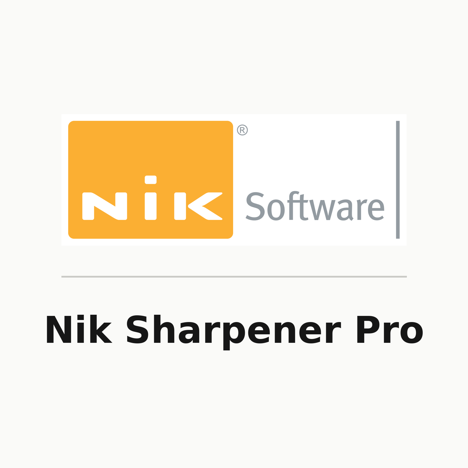 Nik Sharpener Pro