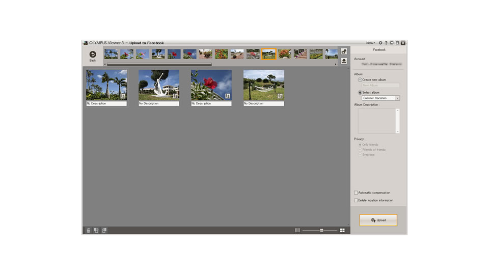 Olympus Viewer 3: подготовка фотографии к публикации