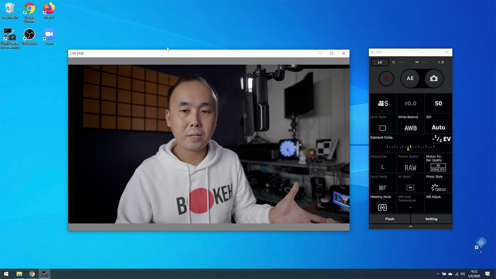 Panasonic LUMIX Tether — Multi-view