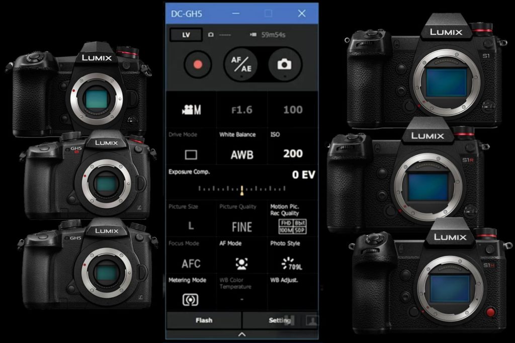 Panasonic LUMIX Tether — macOS и несколько USB-камер