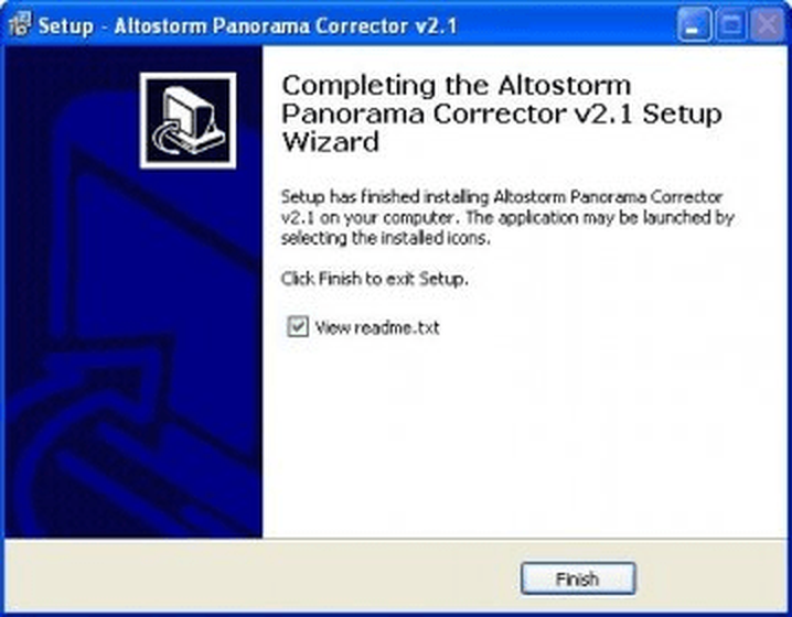 Мастер установки Altostorm Panorama Corrector