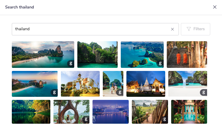 Поиск стоковой фотографии в PosterMyWall