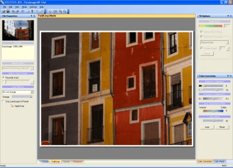 Режим Full/Crop в PureImage NR