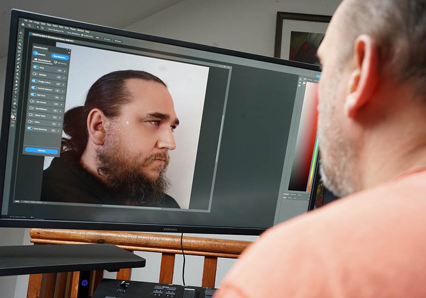 Панель Retouch4me в рабочем пространстве Photoshop