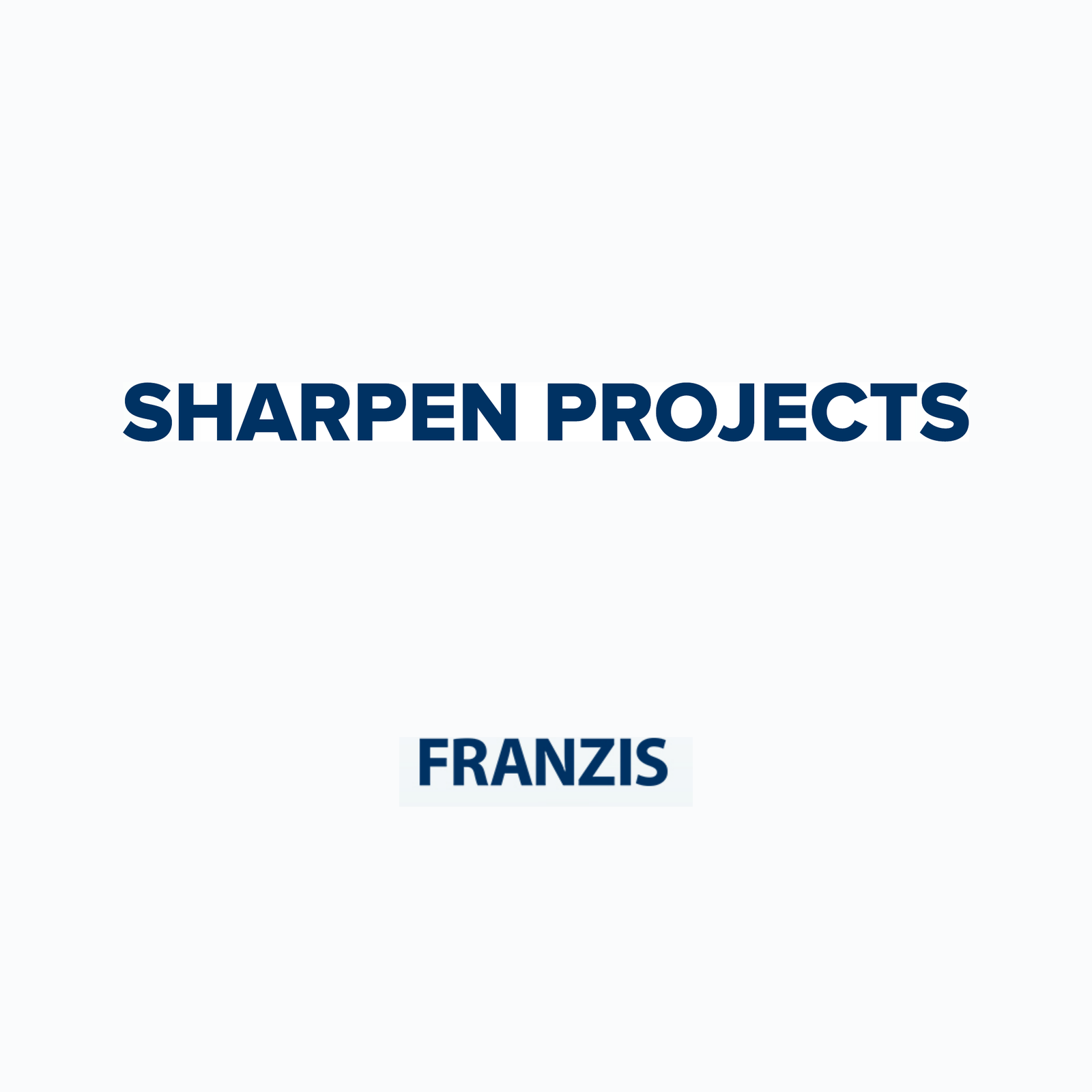 SHARPEN projects