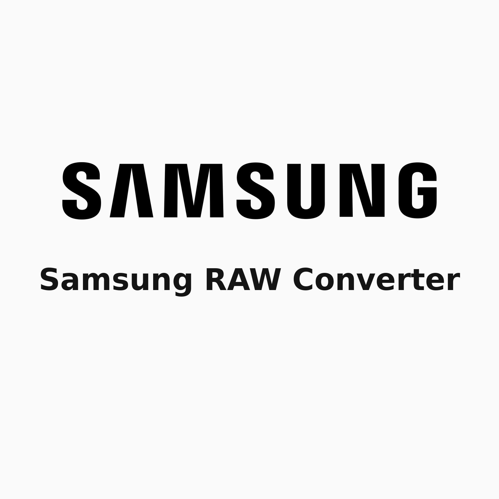 Samsung RAW Converter