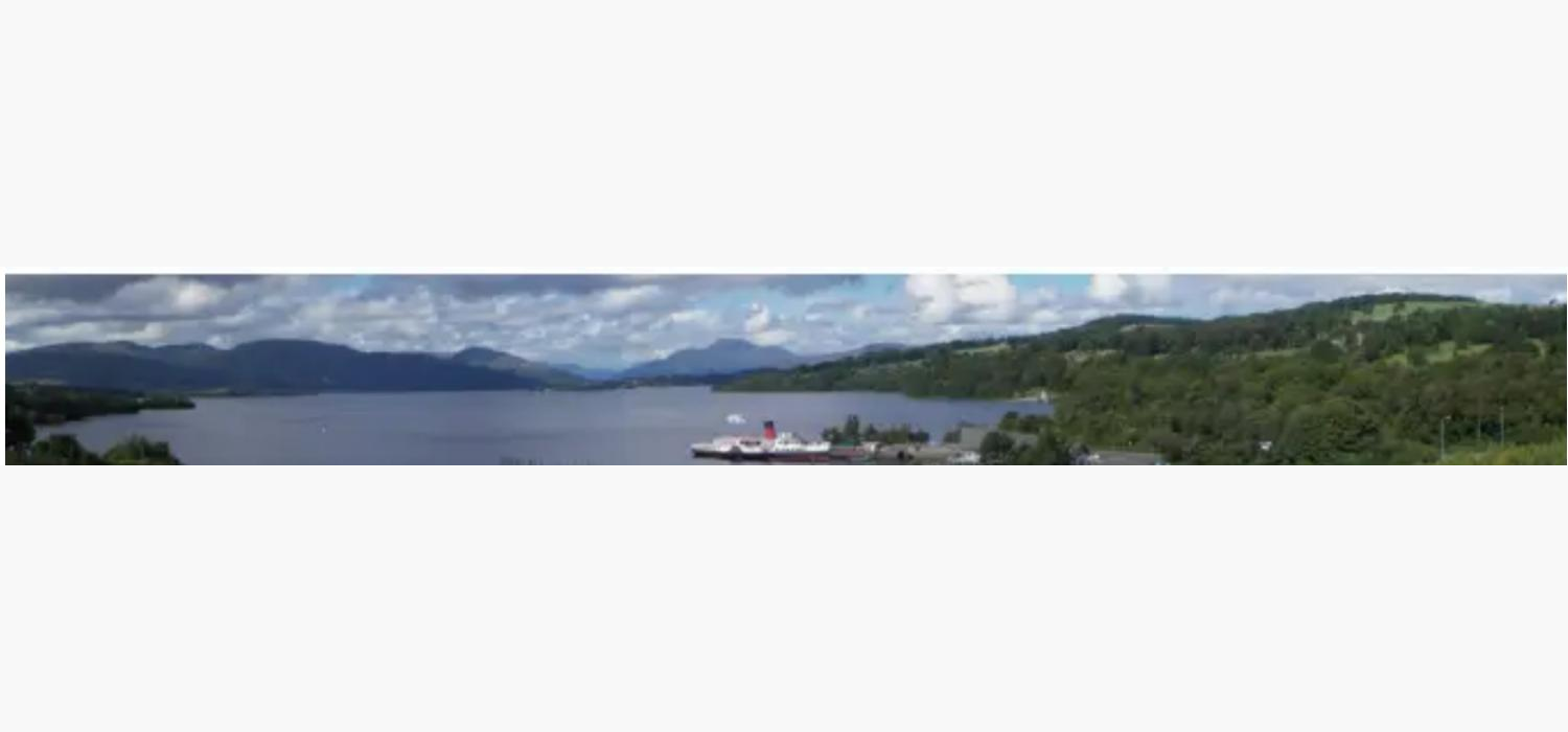 Собранная панорама в рабочей области Serif PanoramaPlus