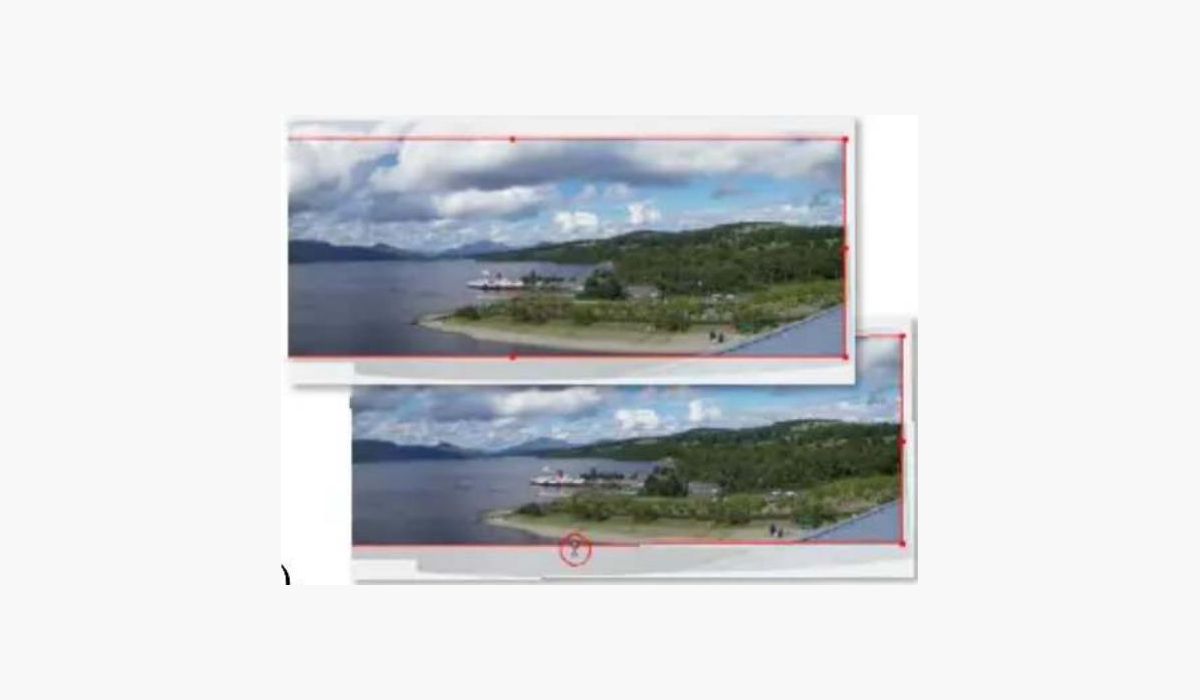 Ручки рамки Crop в Serif PanoramaPlus