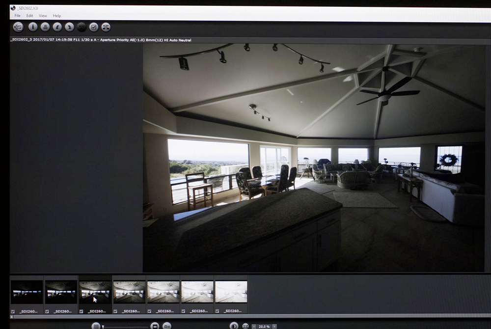 X3I Edit Window Sigma Photo Pro