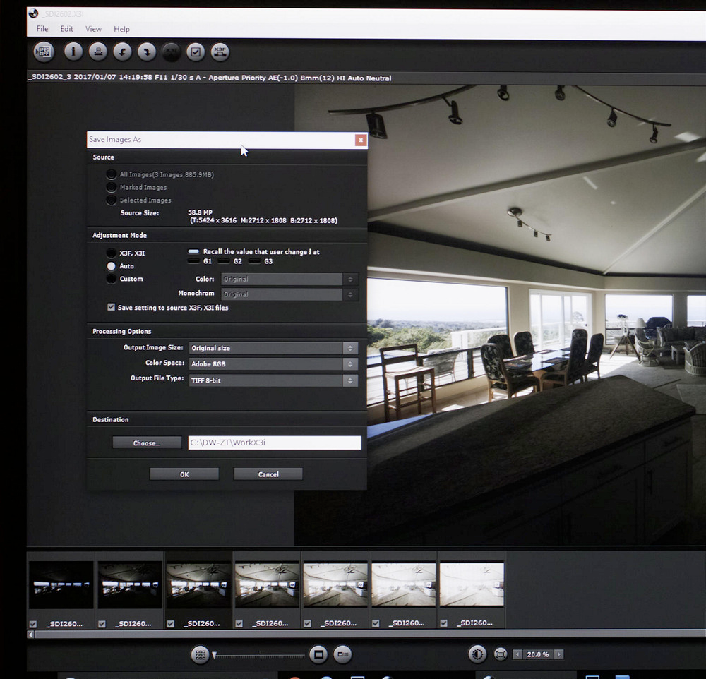 Alternate Review Window Sigma Photo Pro