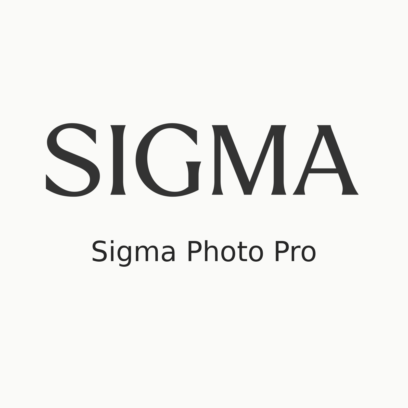 Sigma Photo Pro