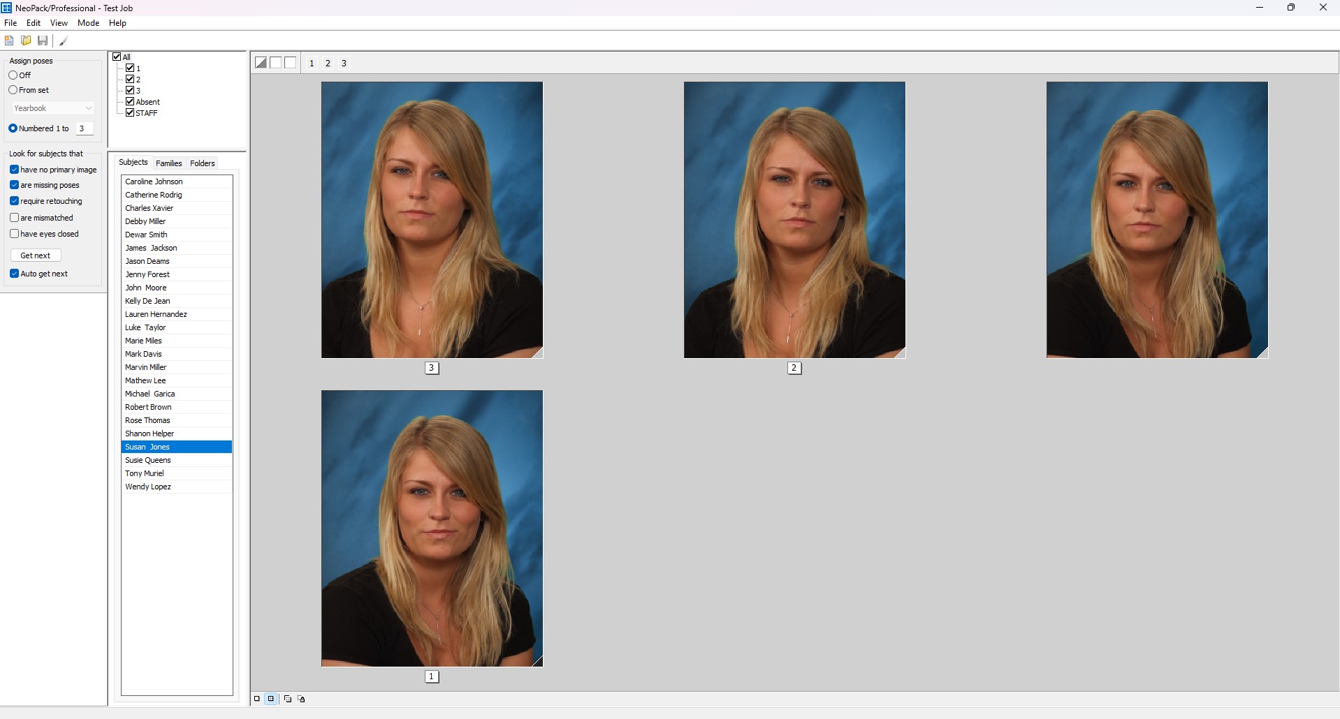 Ручное назначение поз в Poses Mode