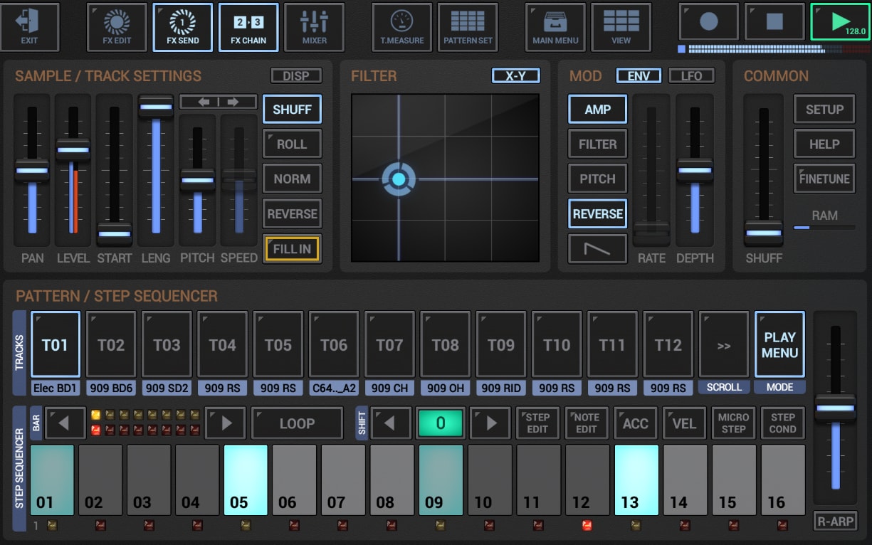 Скриншот G-Stomper Studio