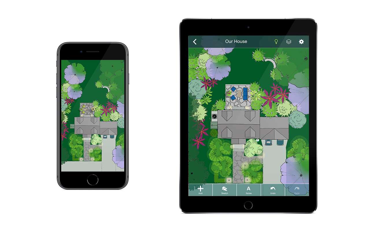 Интерфейс Home Outside Yard Planner