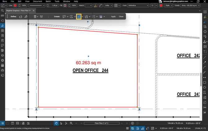Скриншот Bluebeam Revu: How to Use Dynamic Fill in Revu Step 07