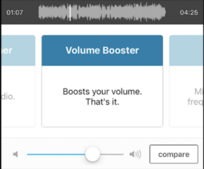 Усиление громкости видео в AudioFix