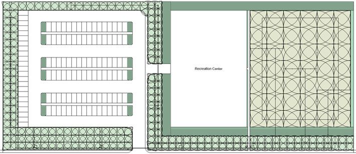 Инструменты орошения в Vectorworks Landmark