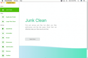 Раздел Junk Clean в TunesBro CleanGeeker