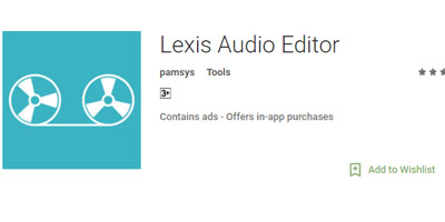 Lexis Audio Editor