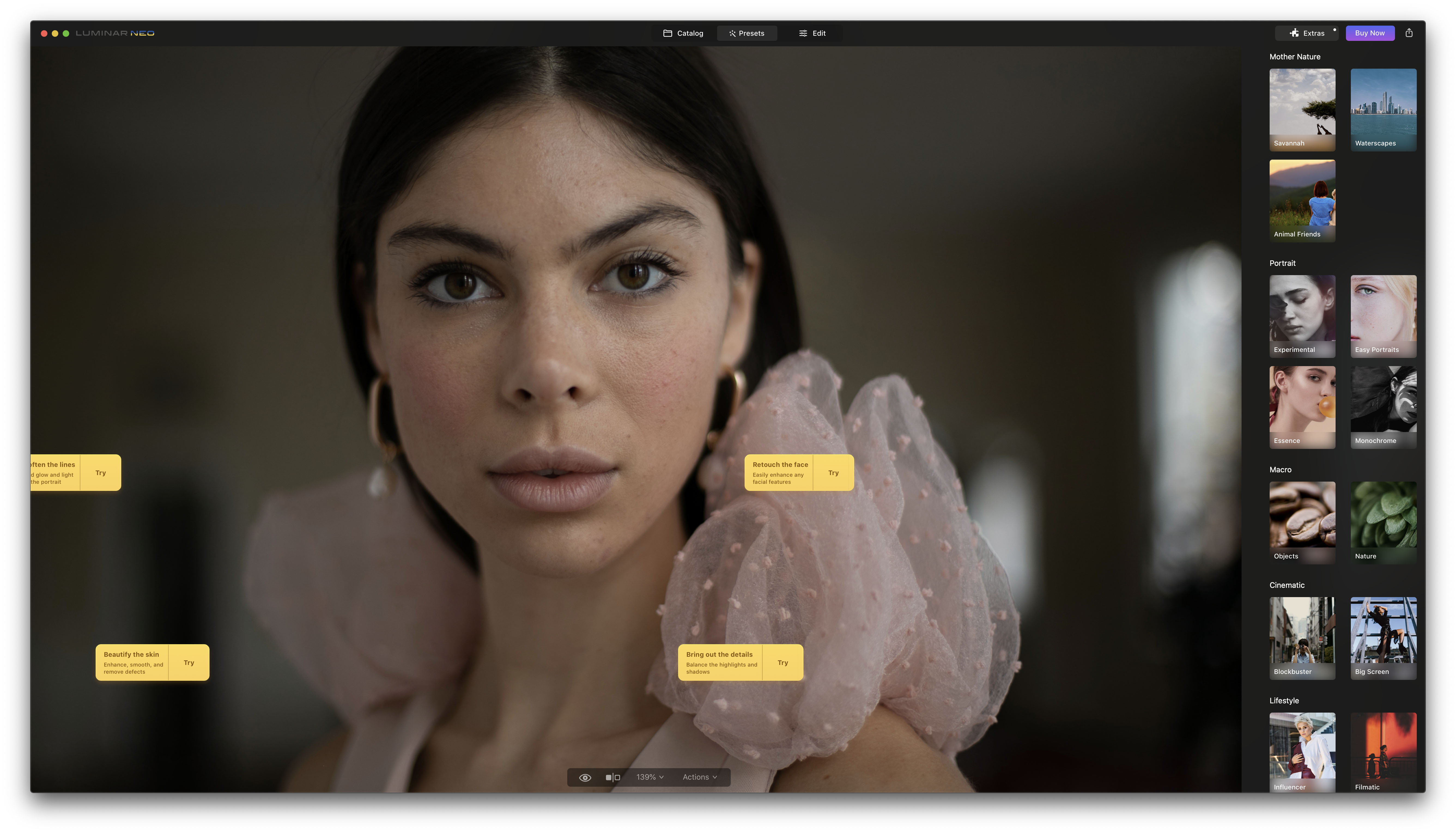 Luminar Neo на Mac