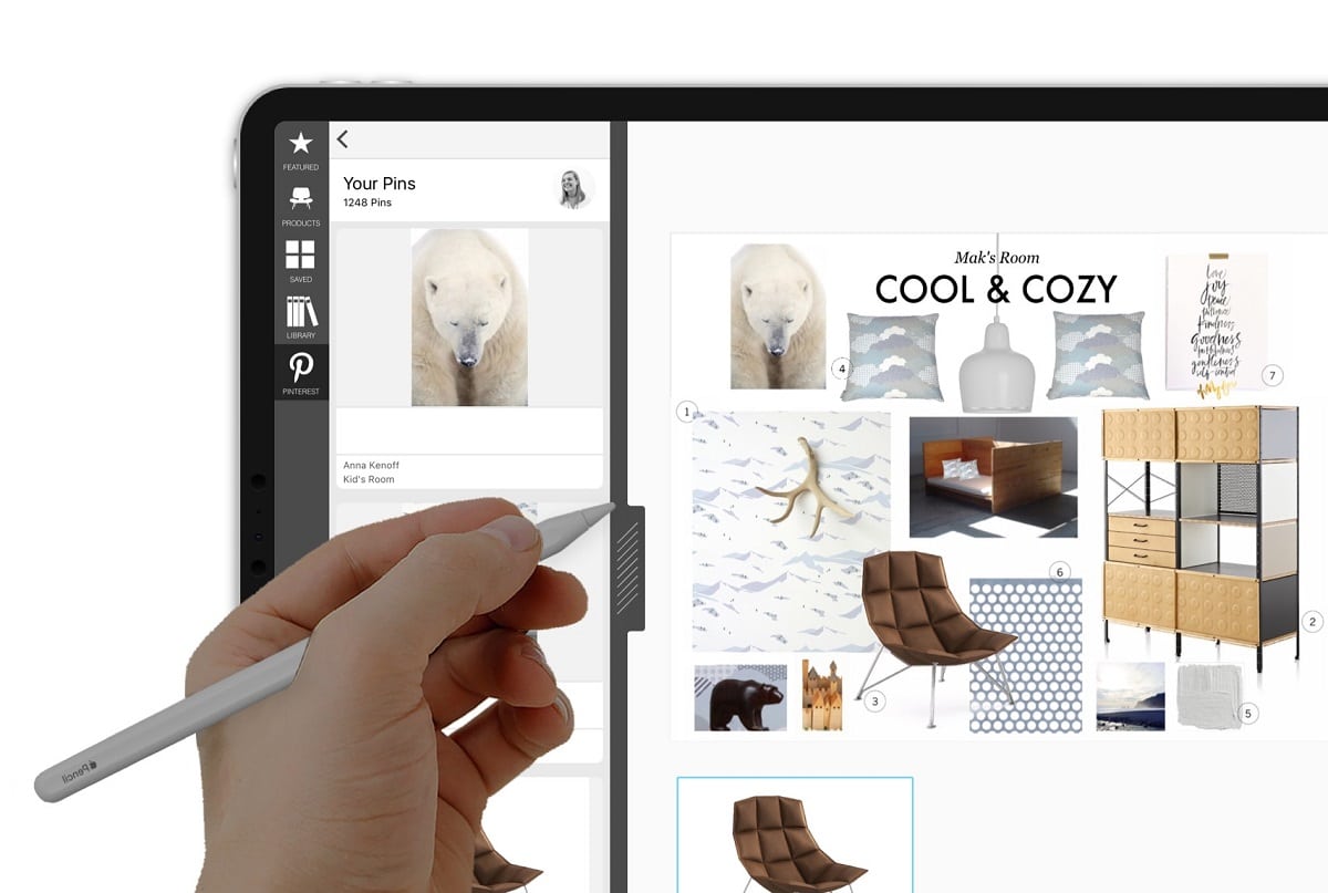 Интерфейс Morpholio Board