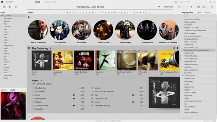 Скриншот MusicBee