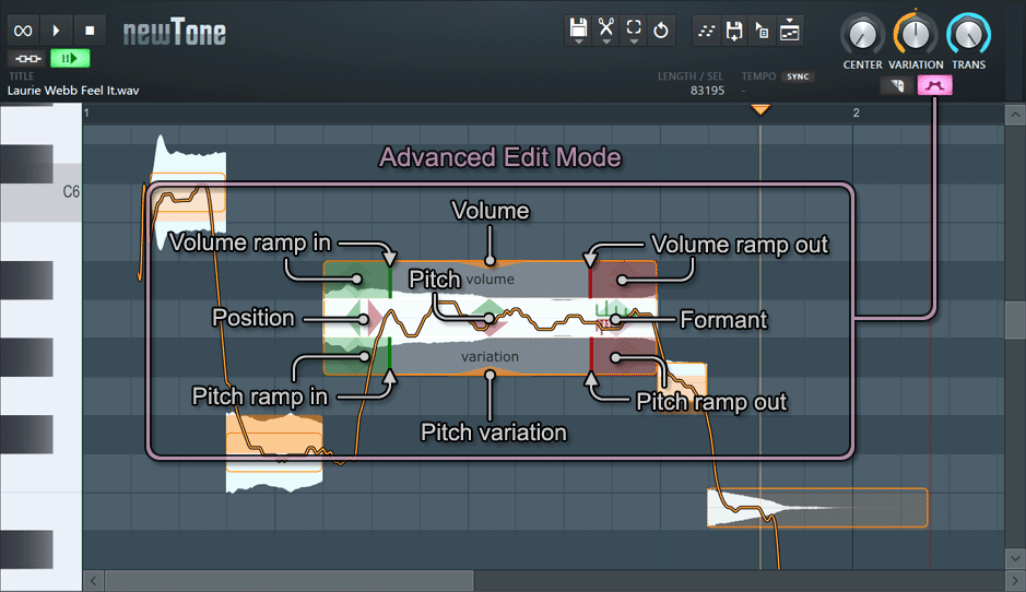 Интерфейс FL Studio NewTone