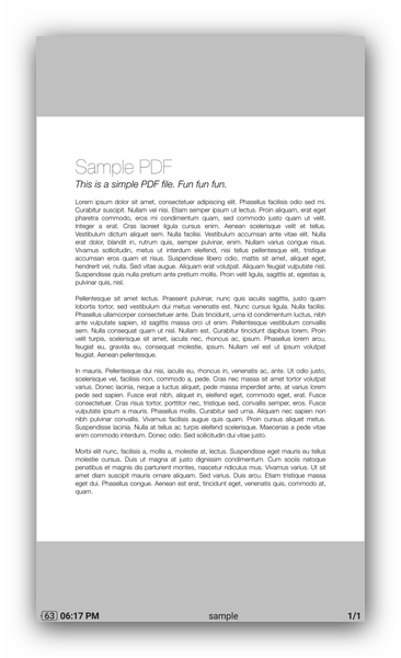 Открытый PDF в Moon+ Reader