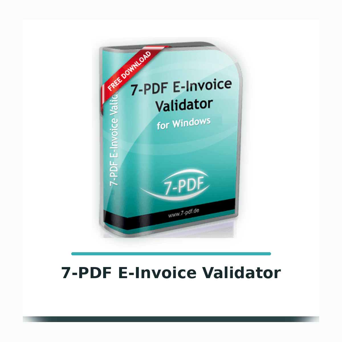 7-PDF E-Invoice Validator