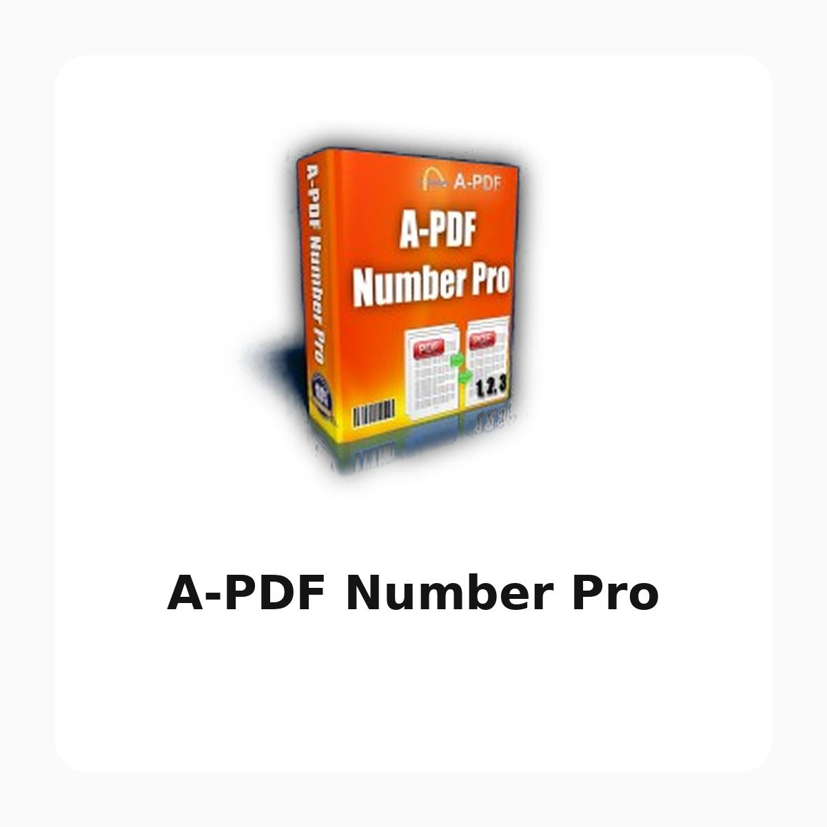 A-PDF Number Pro