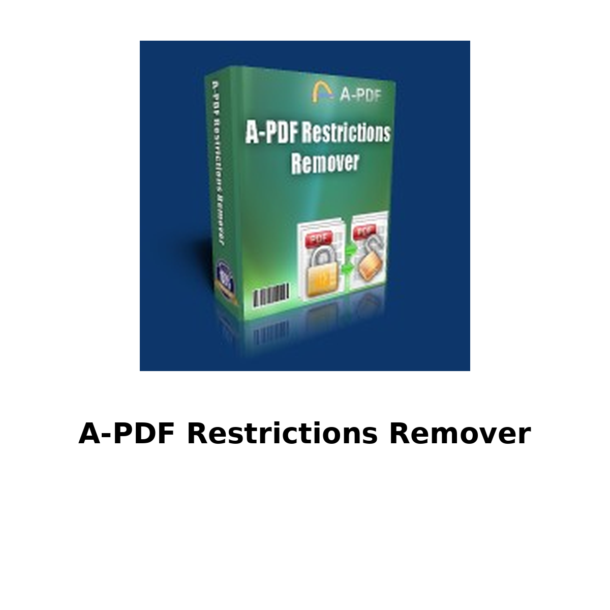 A-PDF Restrictions Remover