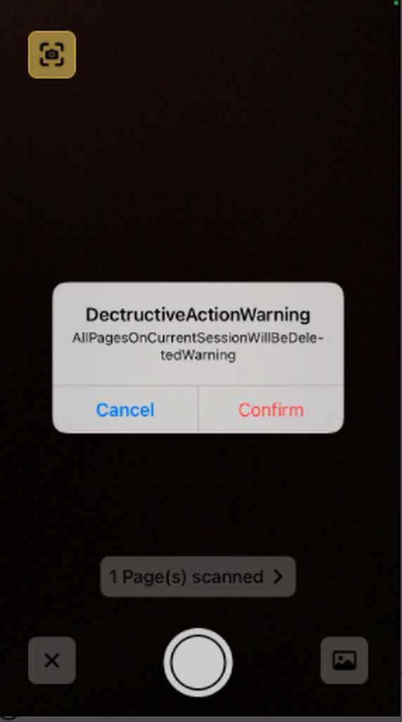 Интерфейс ABBYY Mobile Capture