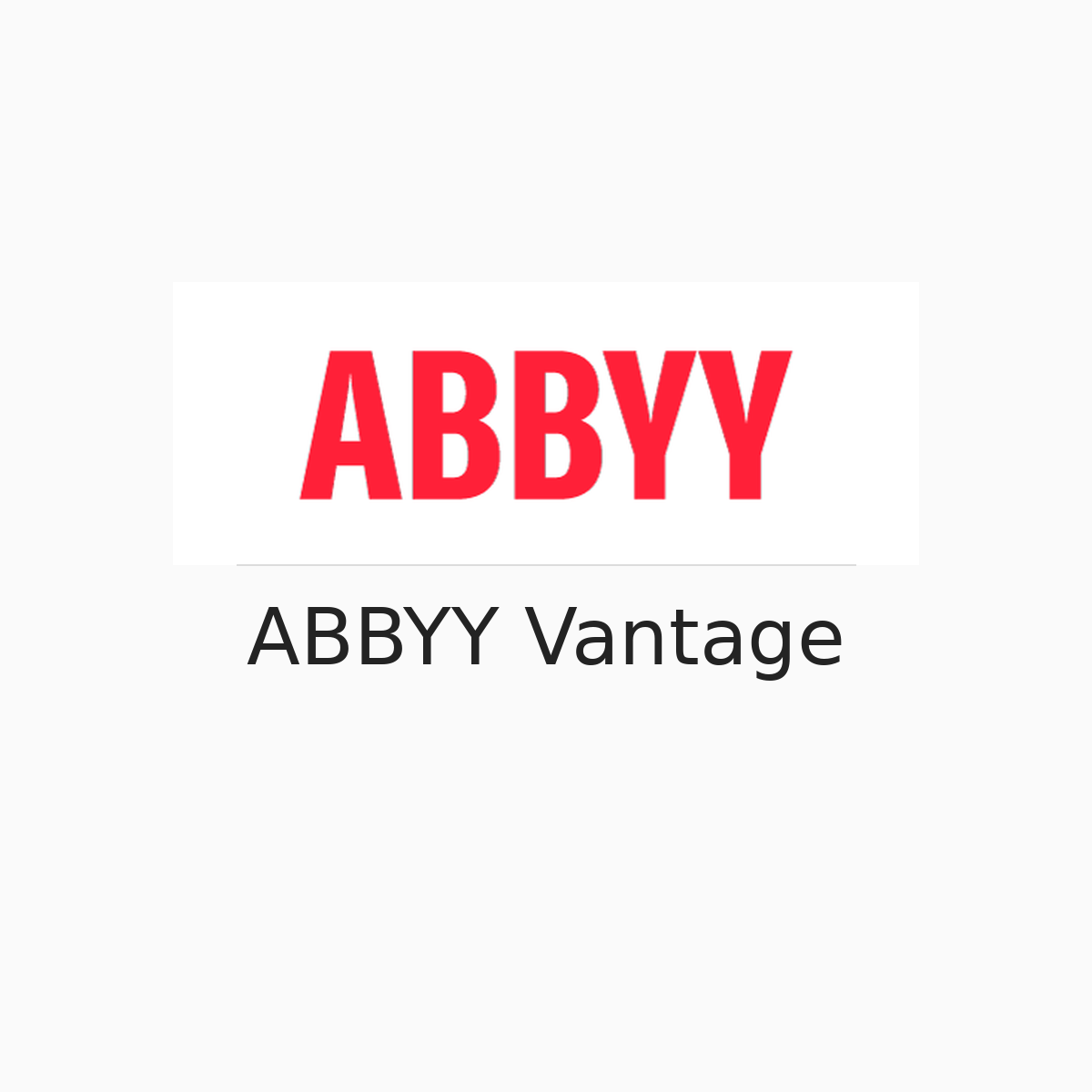 ABBYY Vantage