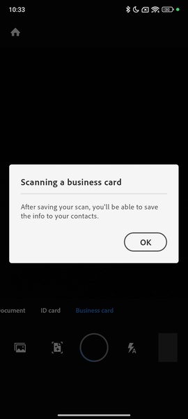 Adobe Acrobat Scan: библиотека документов
