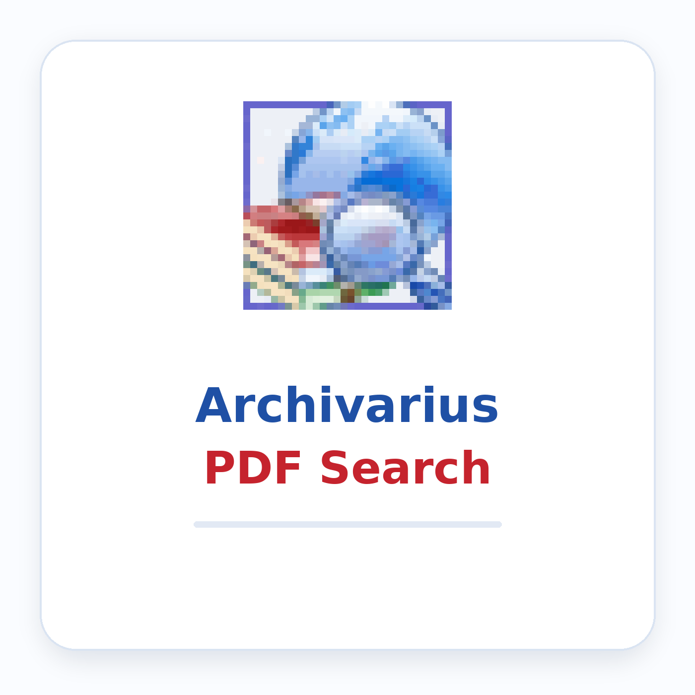 Archivarius PDF Search