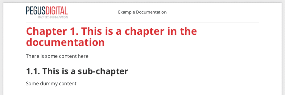 Результат Asciidoctor PDF с пользовательским шрифтом