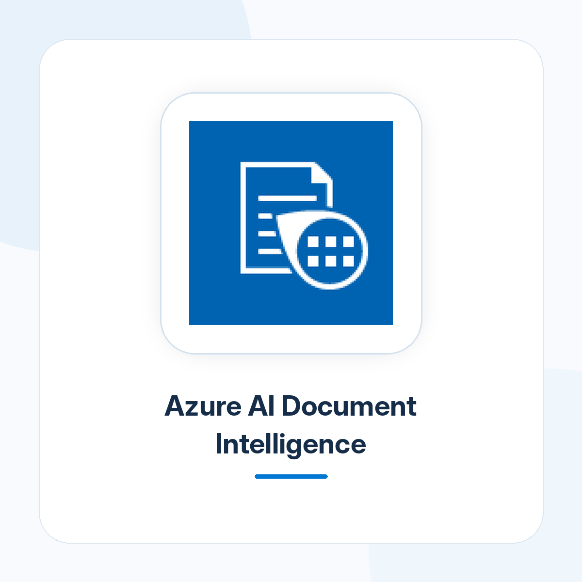 Azure AI Document Intelligence