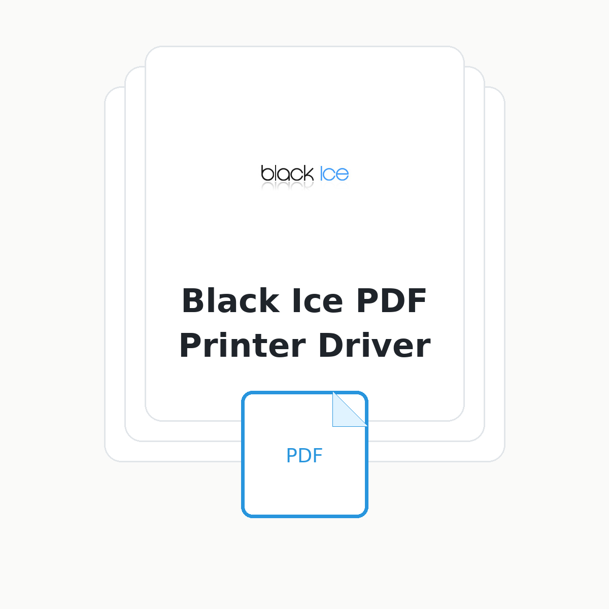Black Ice PDF Printer Driver