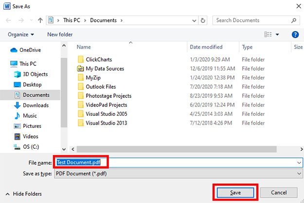 Bolt PDF Printer: готовый PDF-документ