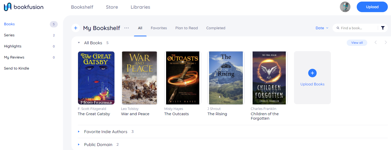 BookFusion: библиотека книг
