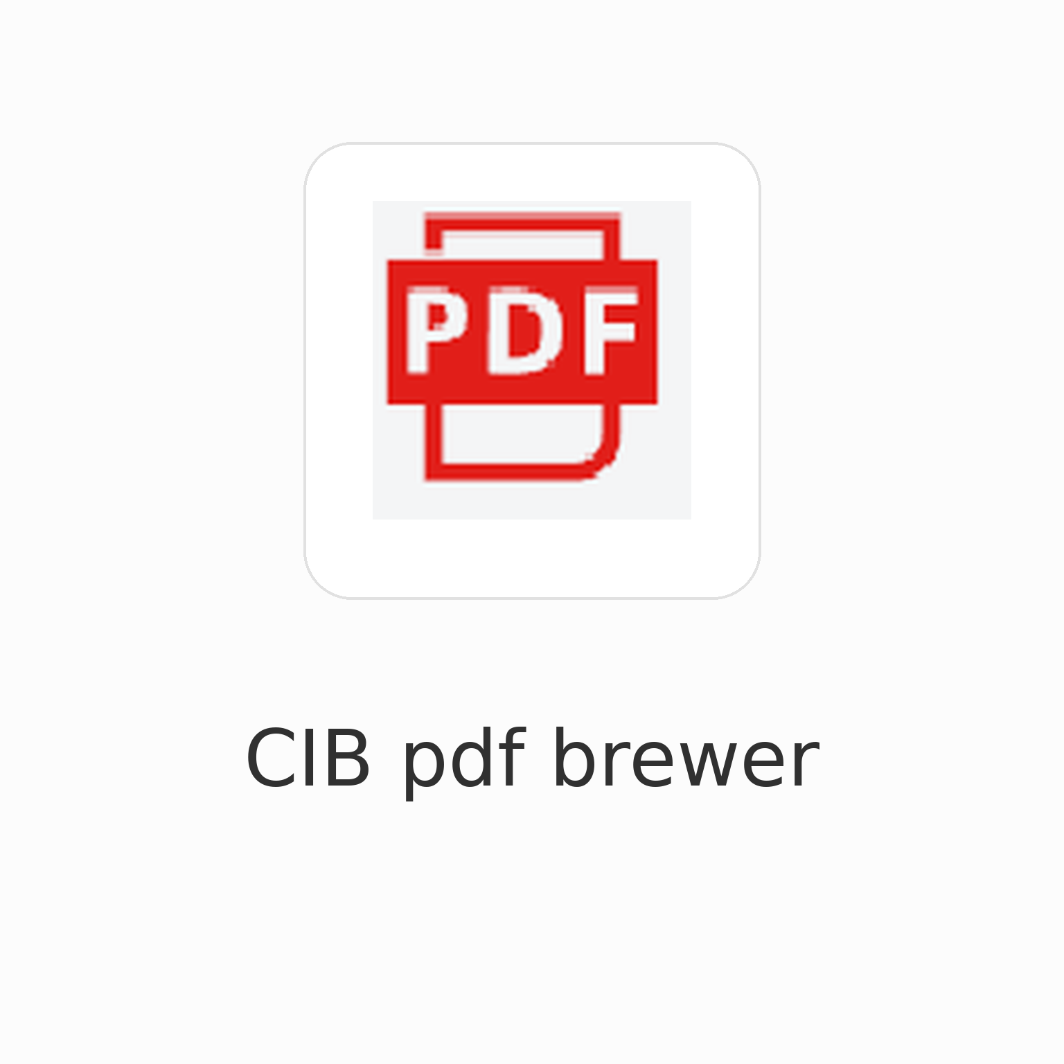 CIB pdf brewer