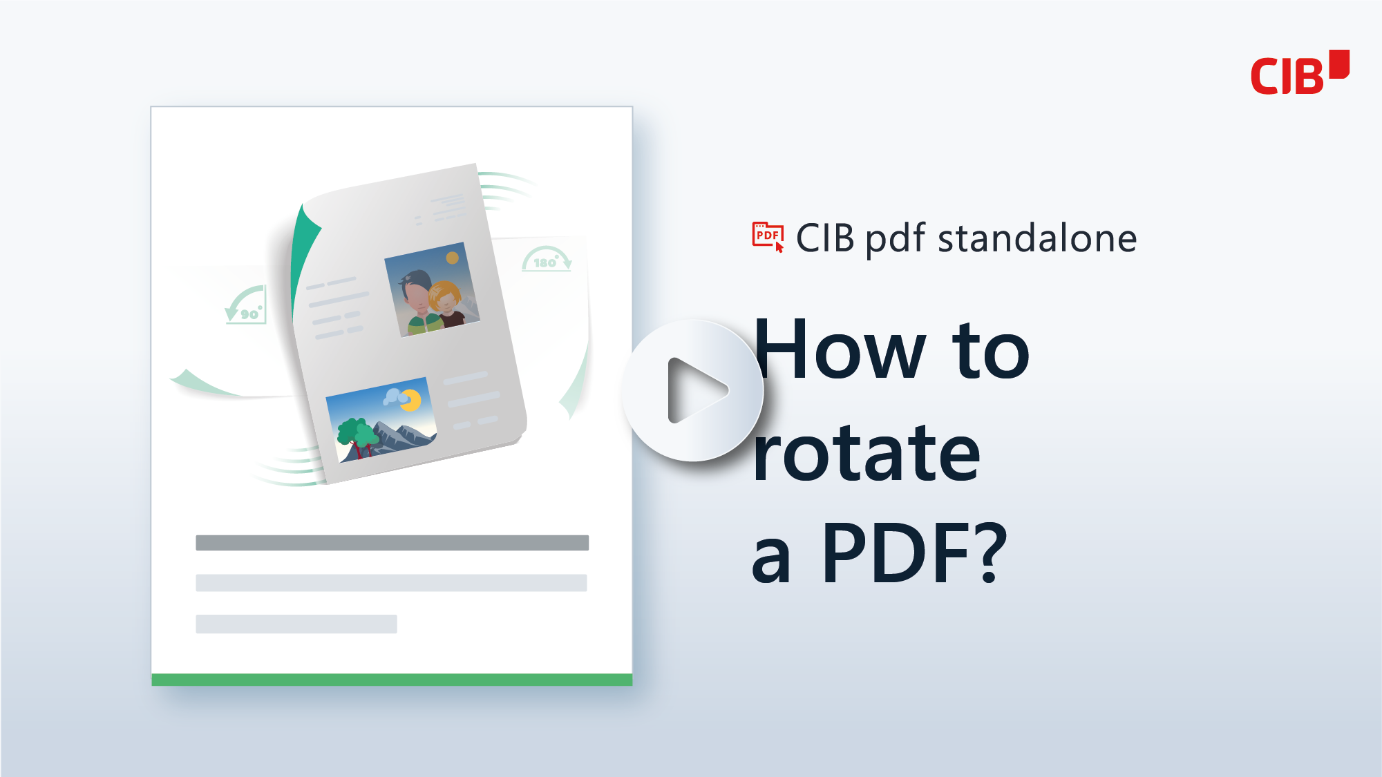 CIB pdf standalone: иллюстрация раздела Поворот неправильно ориентированных страниц