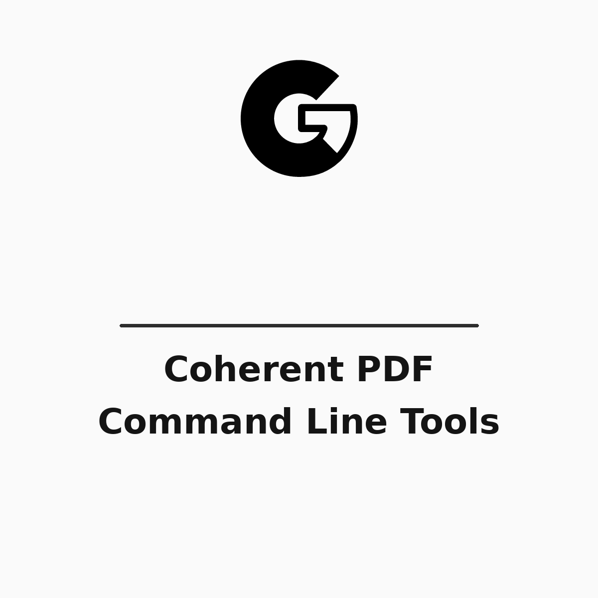 Coherent PDF Command Line Tools