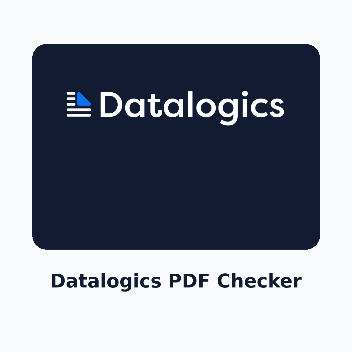 Datalogics PDF Checker
