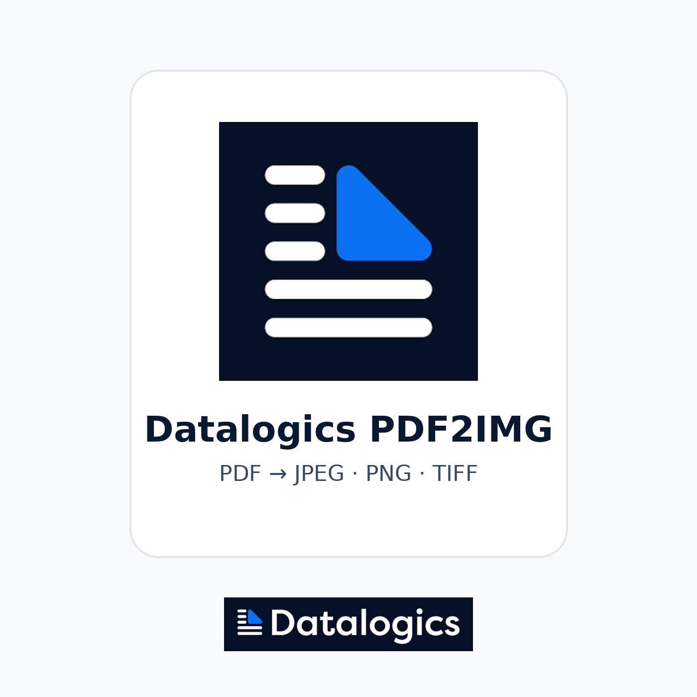 Datalogics PDF2IMG