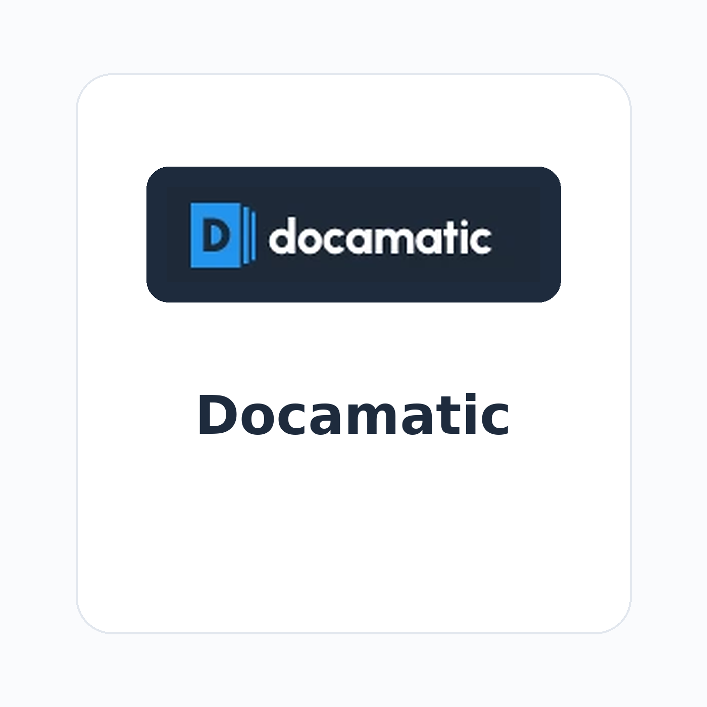 Docamatic