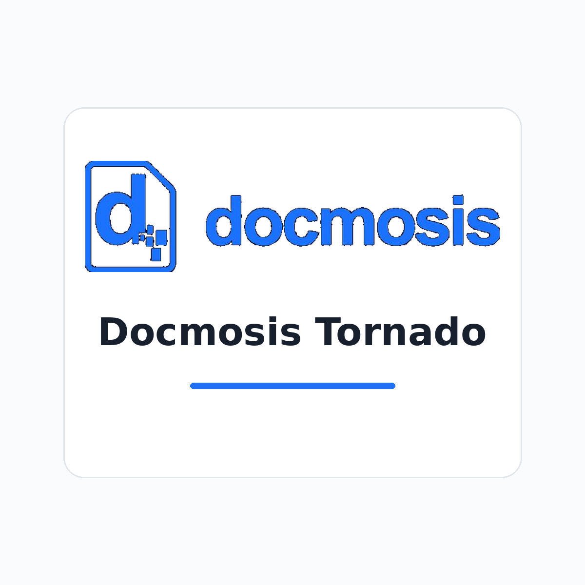 Docmosis Tornado