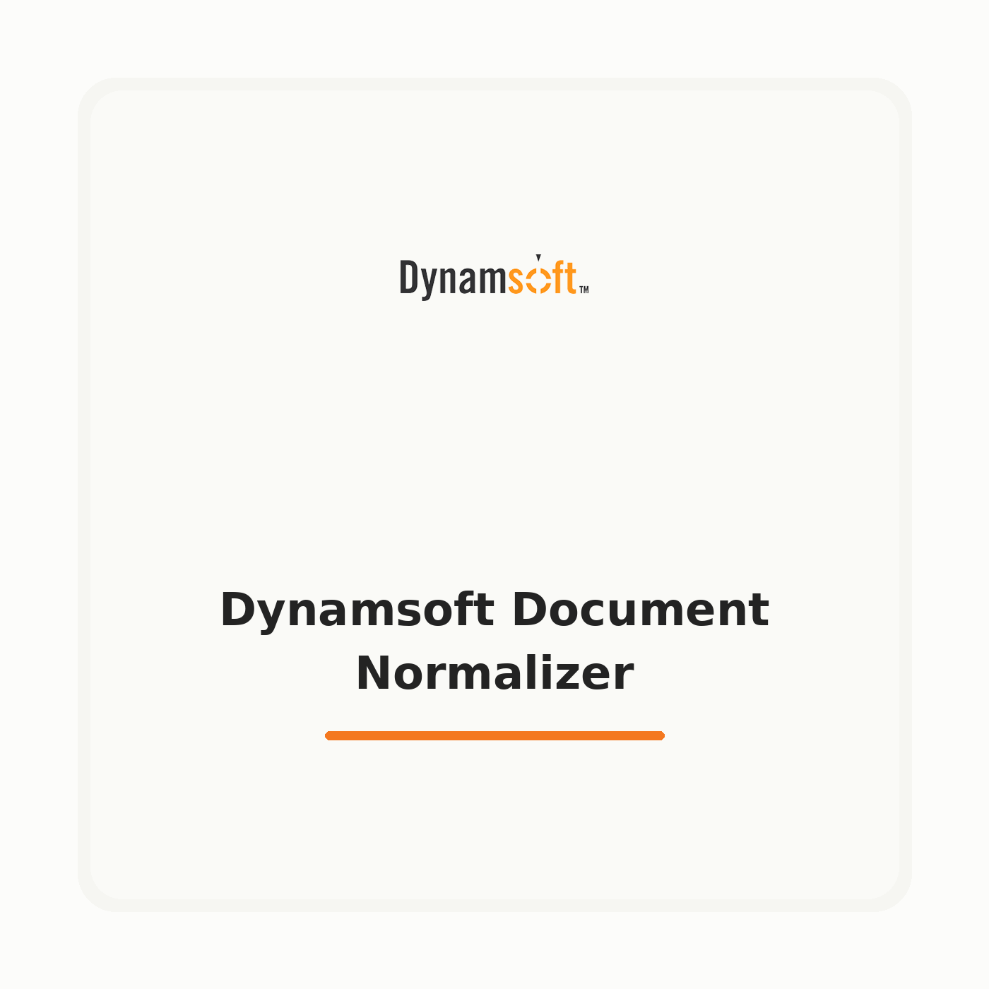 Dynamsoft Document Normalizer